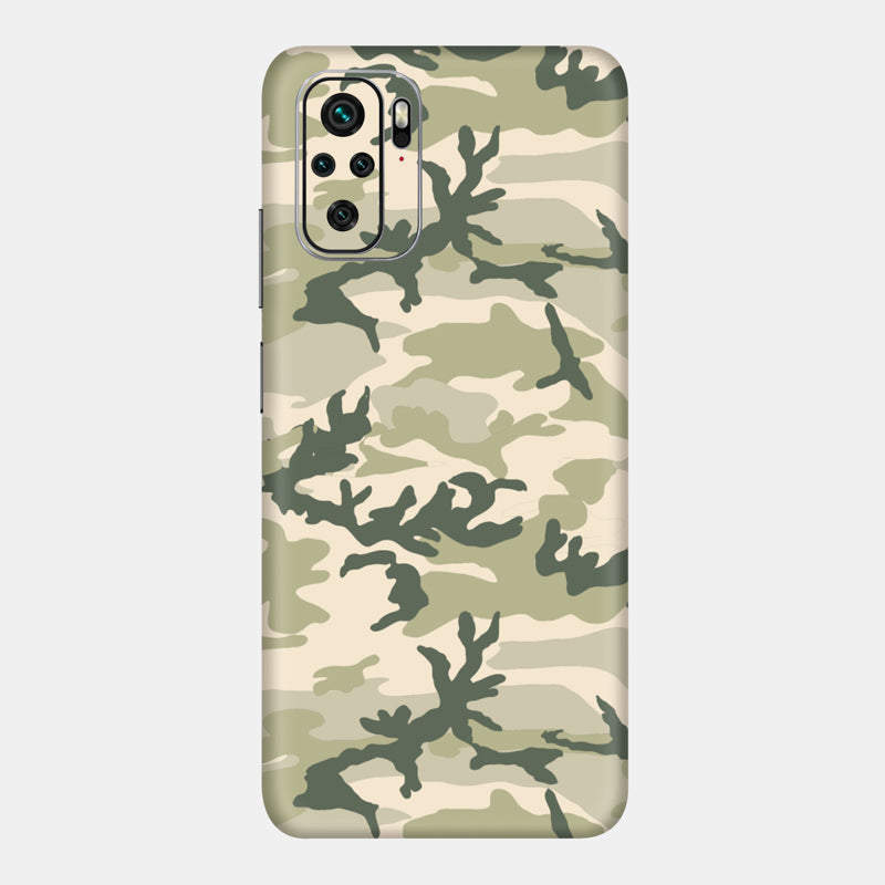 Military Camo Full Back