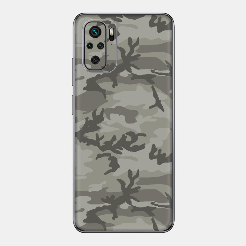 Dessert Camo Glass Back
