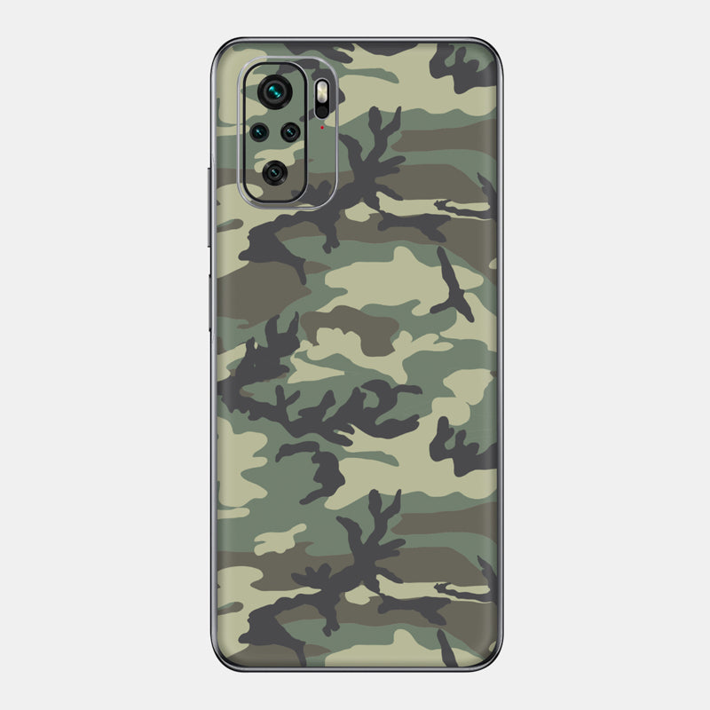 Forest Camo Glass Back