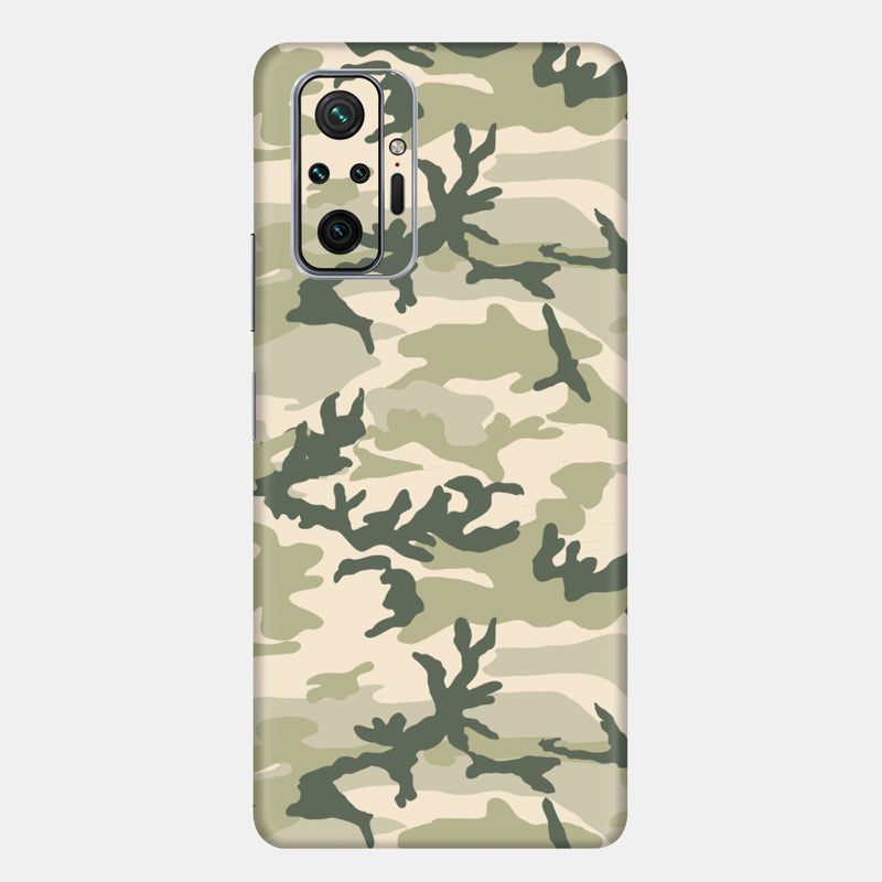 Military Camo Full Back