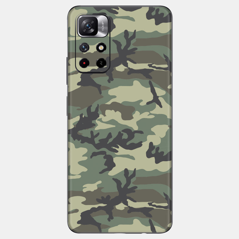 Forest Camo Glass Back