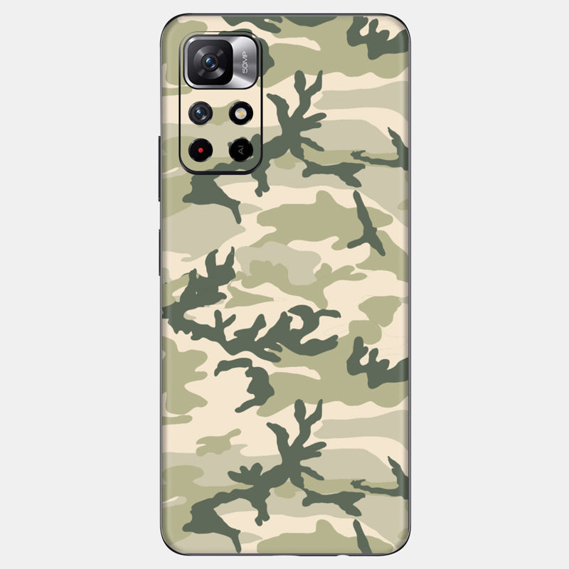 Military Camo Glass Back