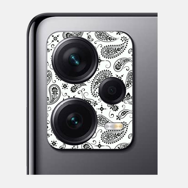 White Paisley Pack of 2