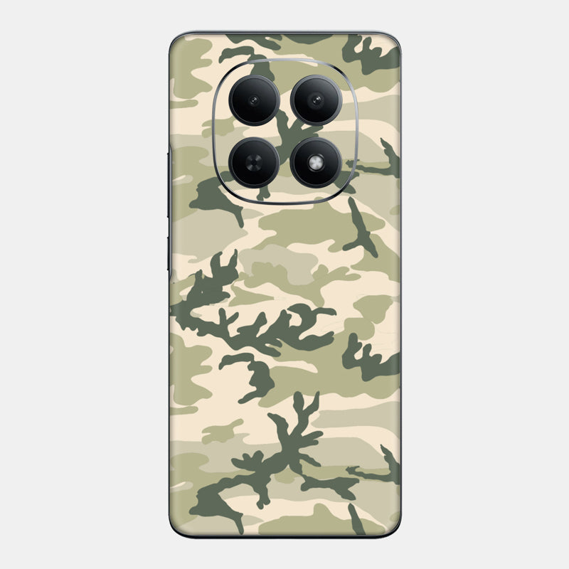 Military Camo Glass Back