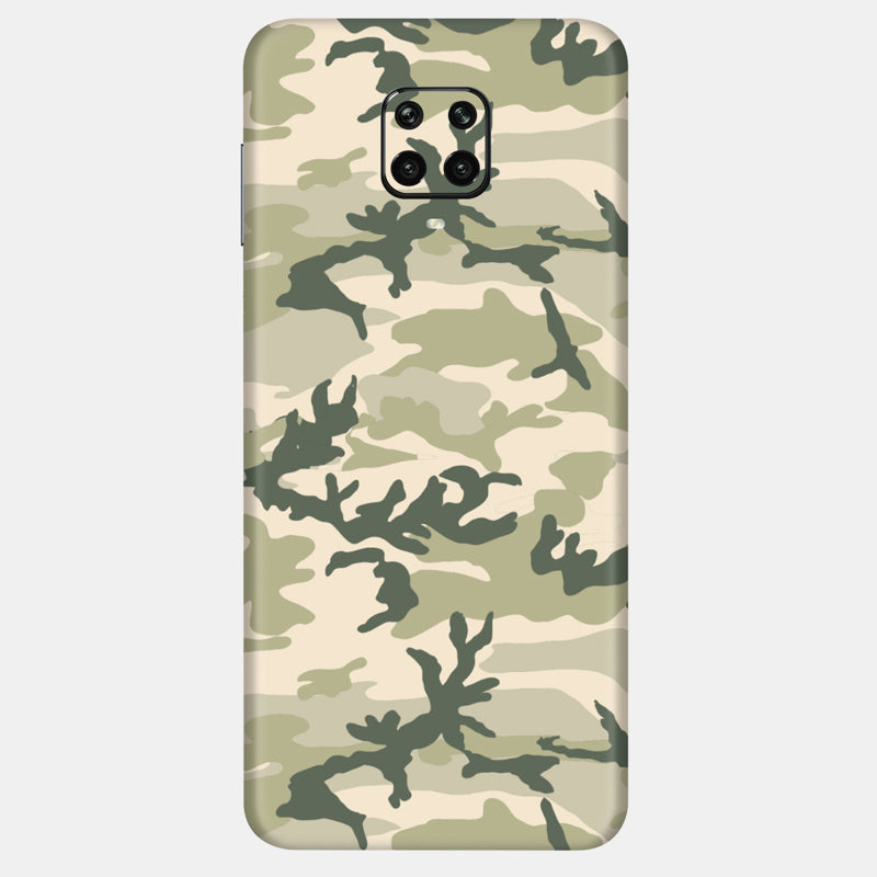 Military Camo Full Back