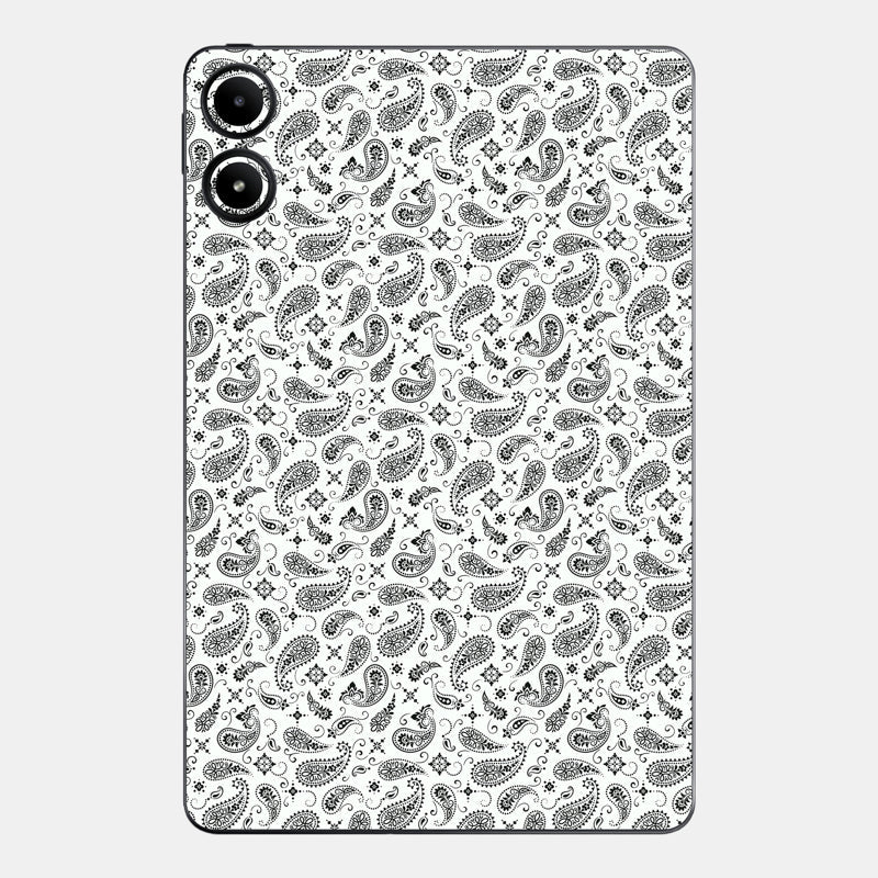 White Paisley Full Body