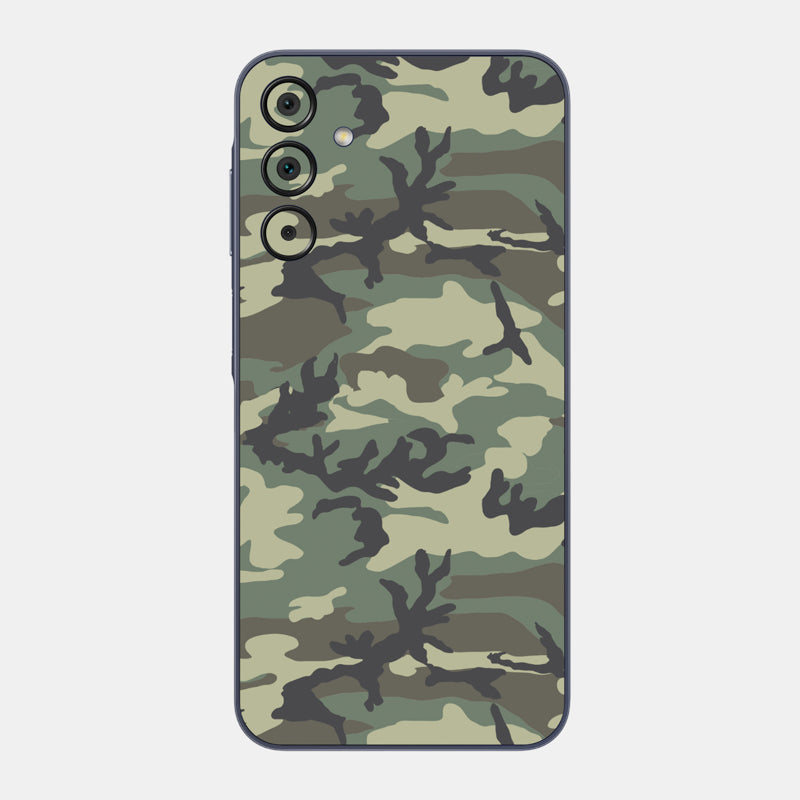 Forest Camo Glass Back
