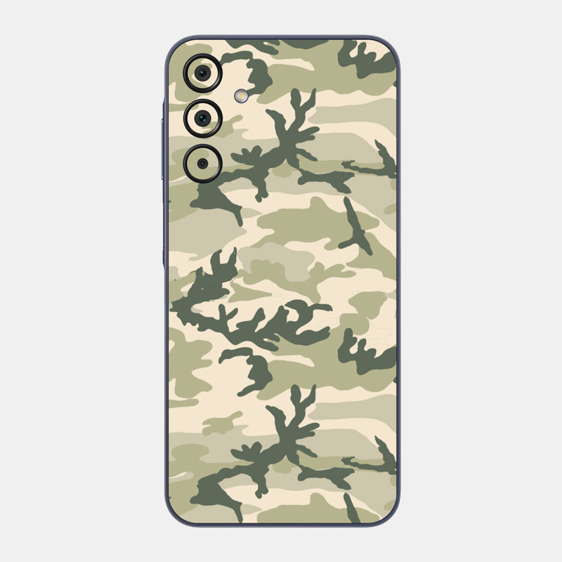 Military Camo Glass Back