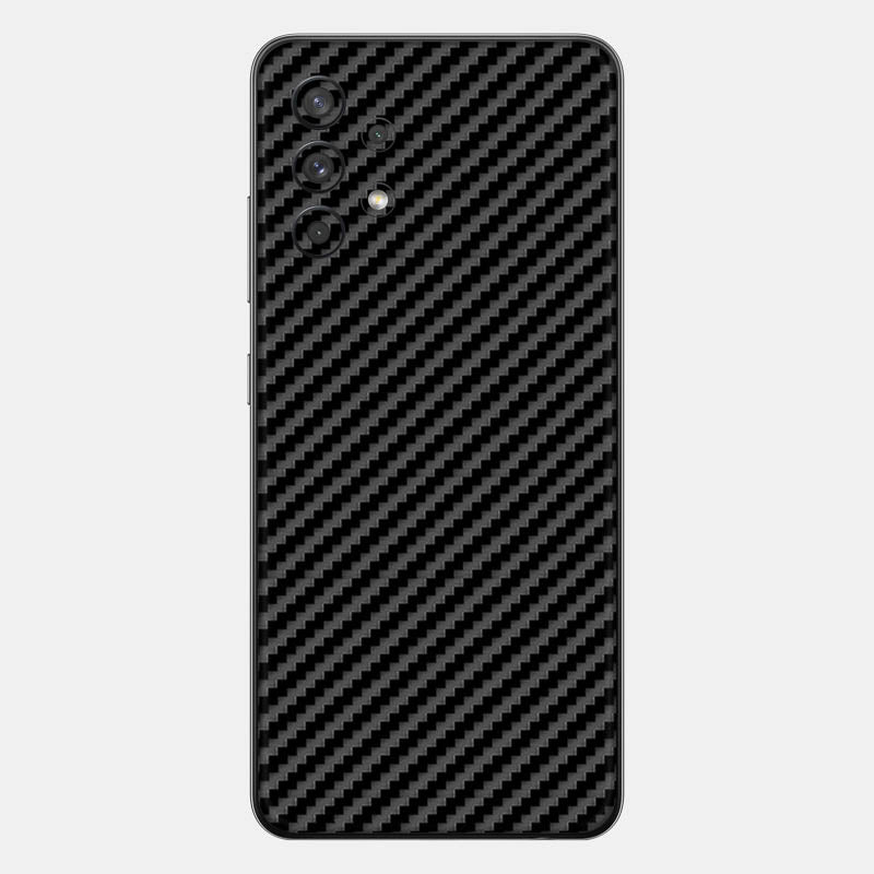 Carbon Fibre Black Glass Back
