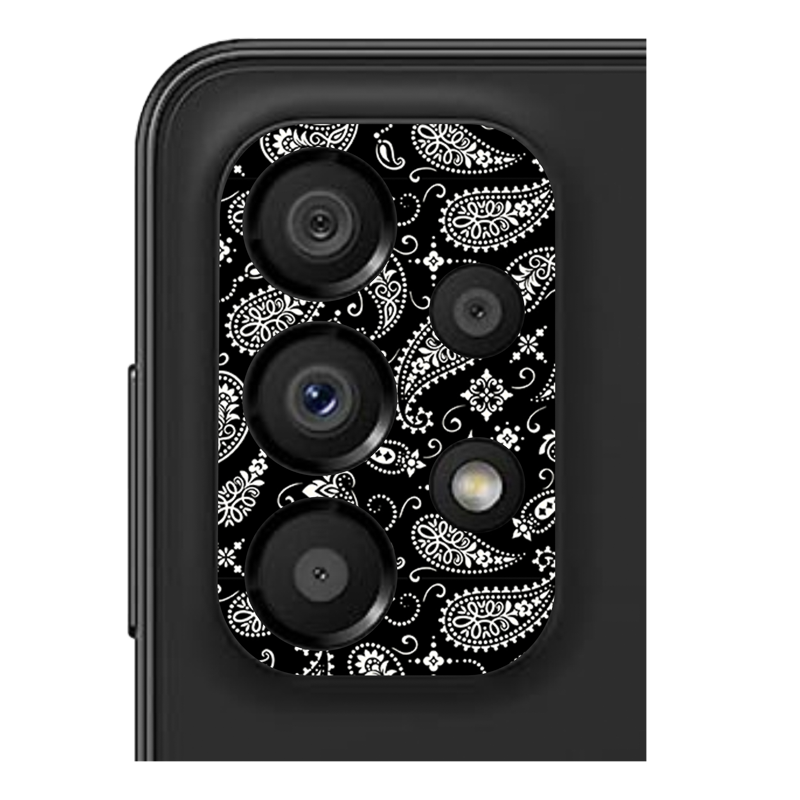 Black Paisley Pack of 2