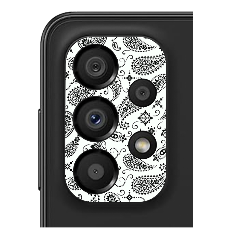 White Paisley Pack of 2