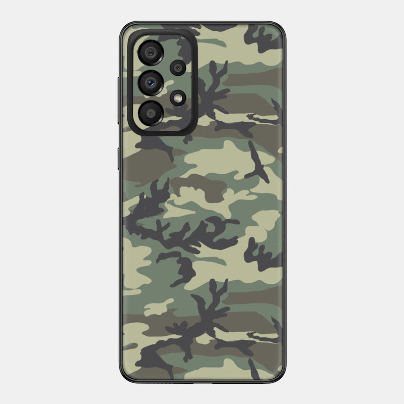 Forest Camo Glass Back