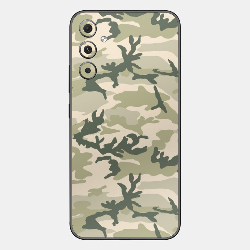 Military Camo Glass Back