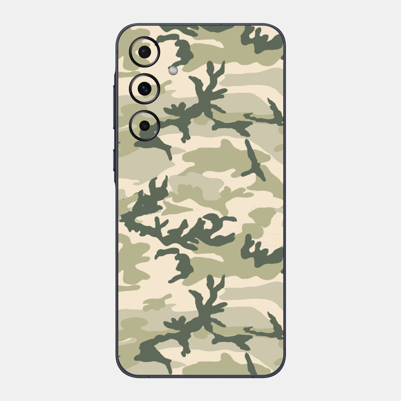Military Camo Glass Back
