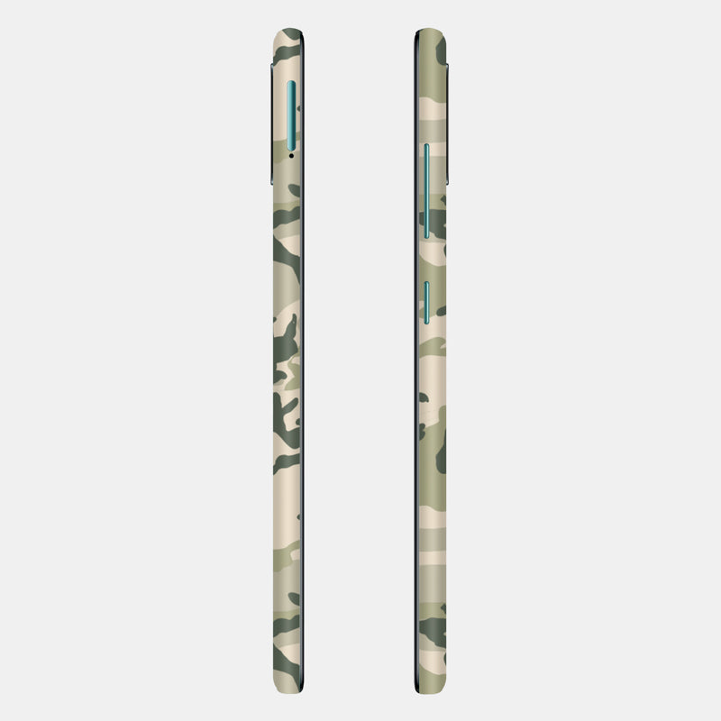 Military Camo Full Back