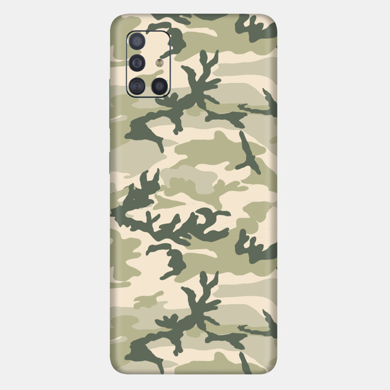 Military Camo Full Back