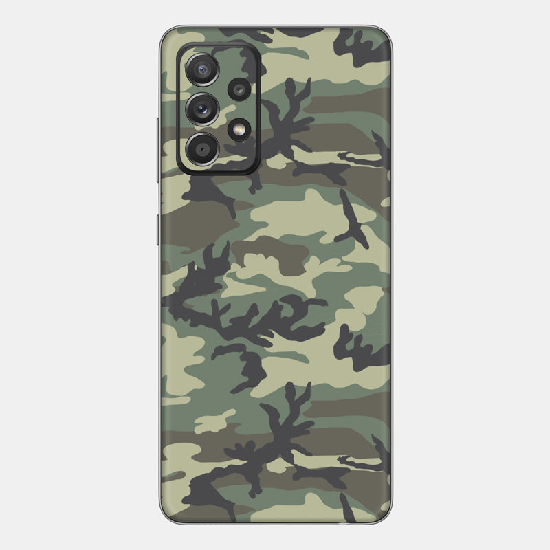 Forest Camo Glass Back
