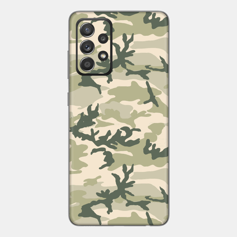 Military Camo Glass Back