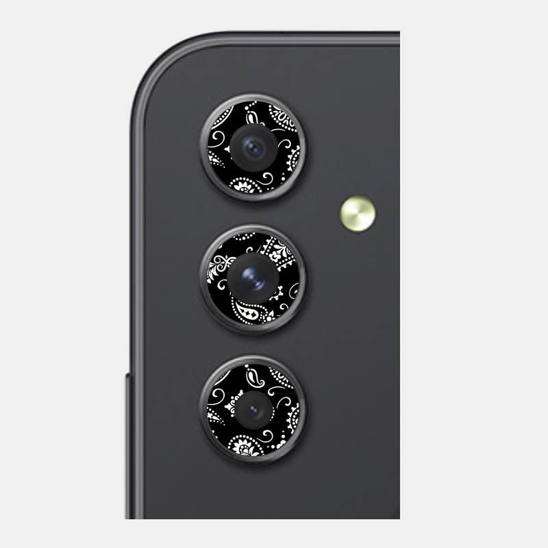 Black Paisley Pack of 2