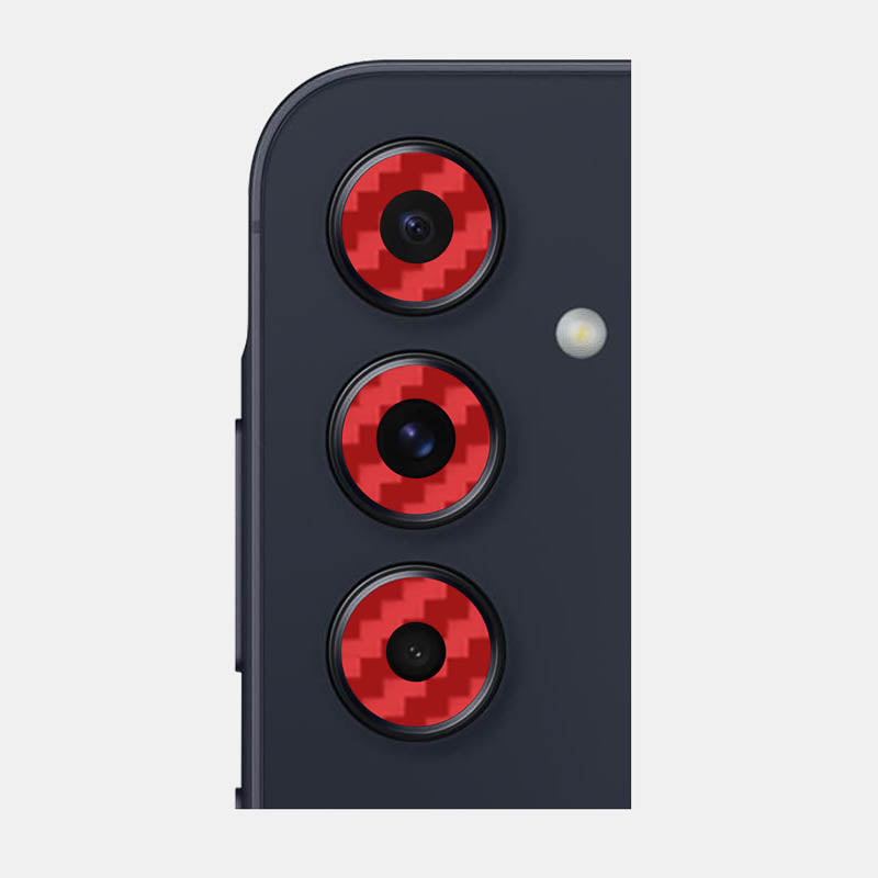 Carbon Fibre Red Pack of 2