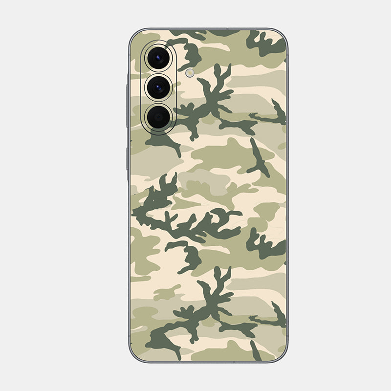 Military Camo Glass Back