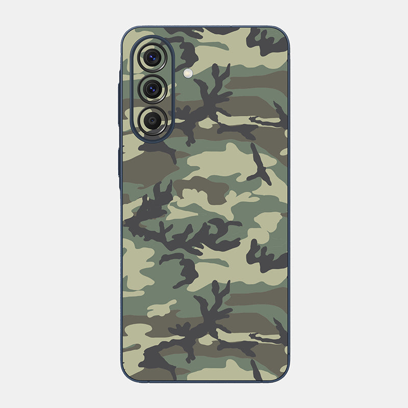 Forest Camo Glass Back