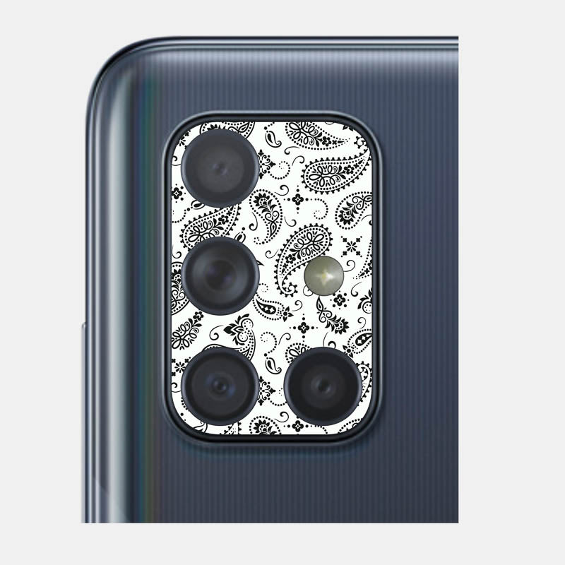 White Paisley Pack of 2