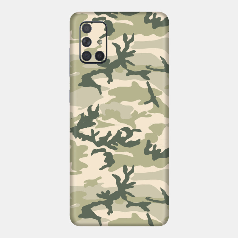 Military Camo Full Back