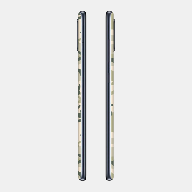 Military Camo Glass Back