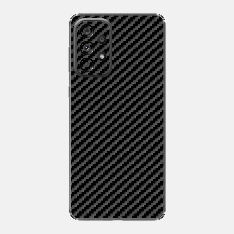 Carbon Fibre Black Glass Back