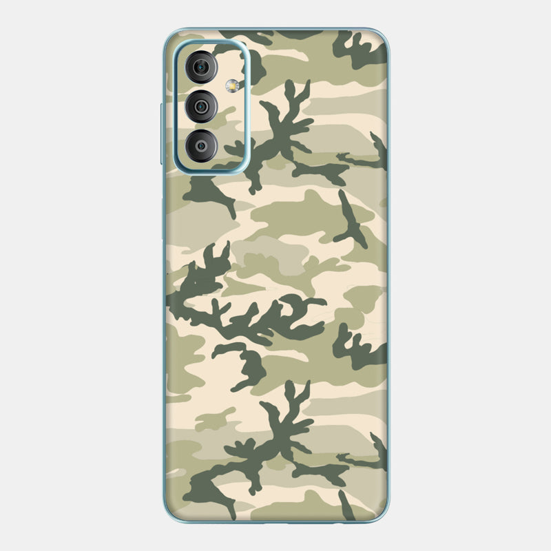 Military Camo Glass Back
