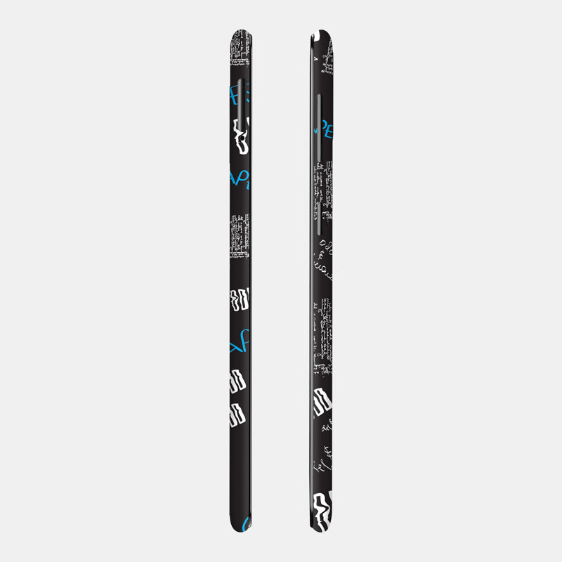 Black Scribble Full Back