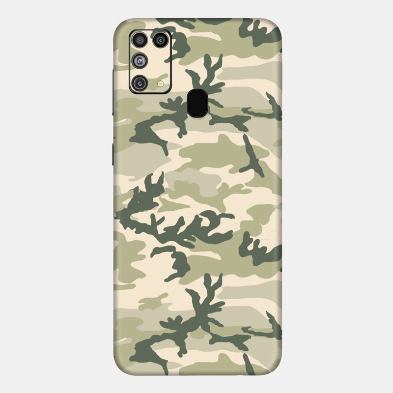 Military Camo Full Back