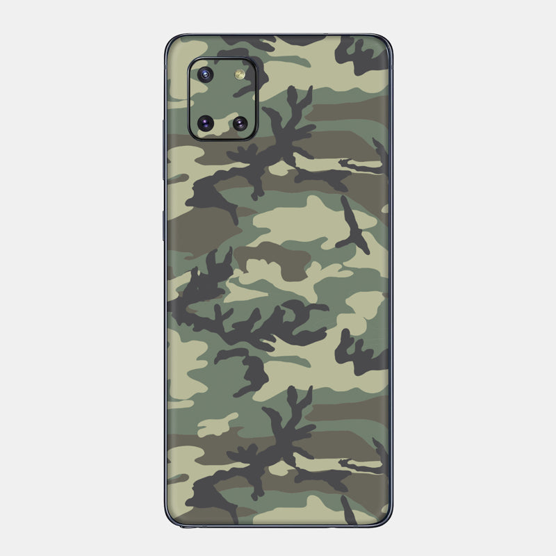 Forest Camo Glass Back