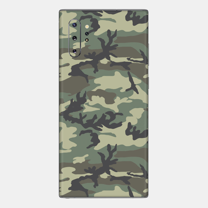 Forest Camo Glass Back