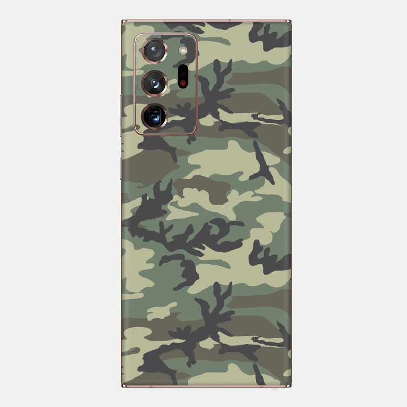 Forest Camo Glass Back