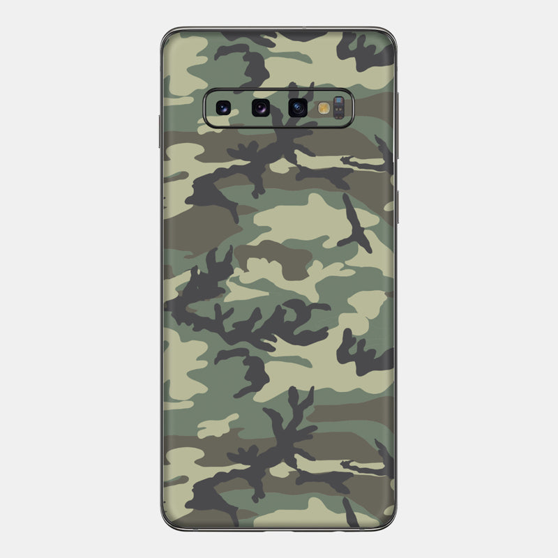 Forest Camo Glass Back
