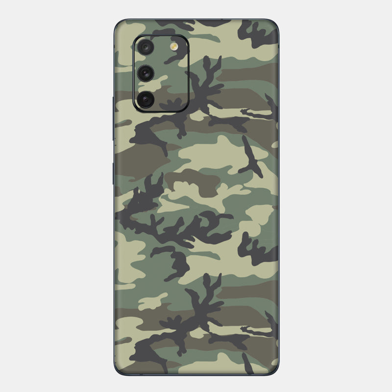 Forest Camo Glass Back