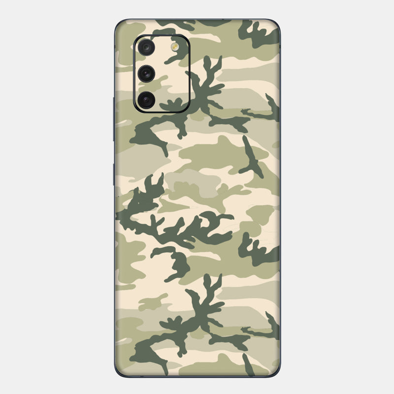 Military Camo Glass Back