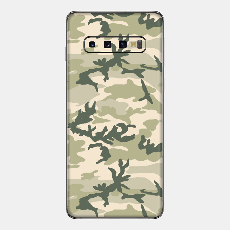 Military Camo Glass Back
