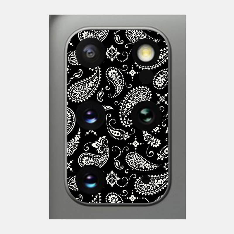 Black Paisley Pack of 2