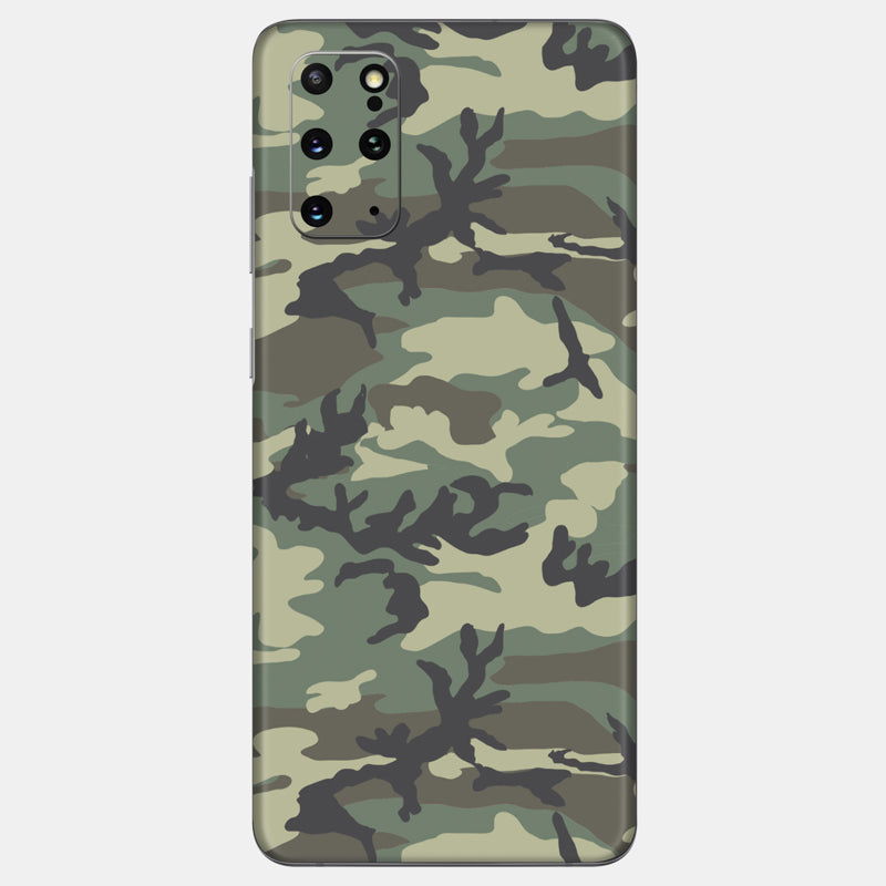 Forest Camo Glass Back