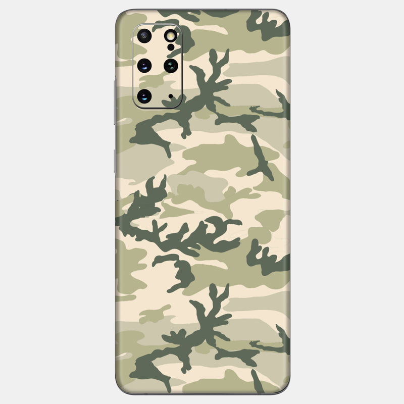 Military Camo Glass Back