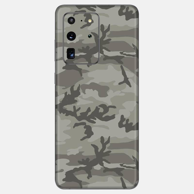 Dessert Camo Glass Back