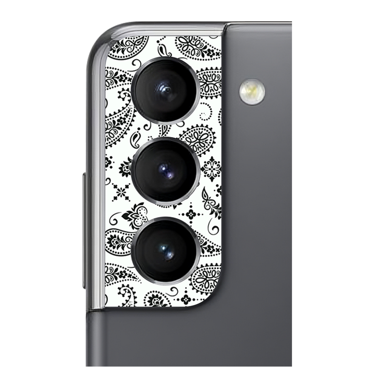 White Paisley Pack of 2