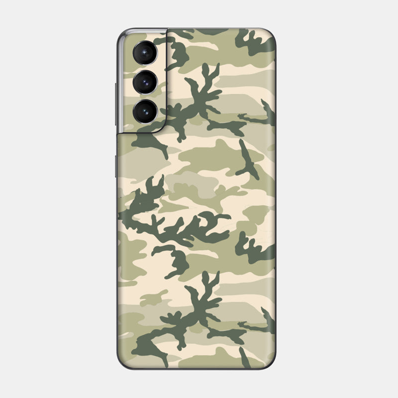 Military Camo Glass Back