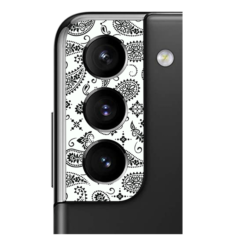 White Paisley Pack of 2