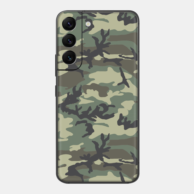 Forest Camo Glass Back