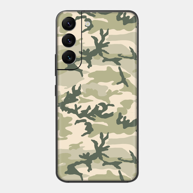 Military Camo Glass Back