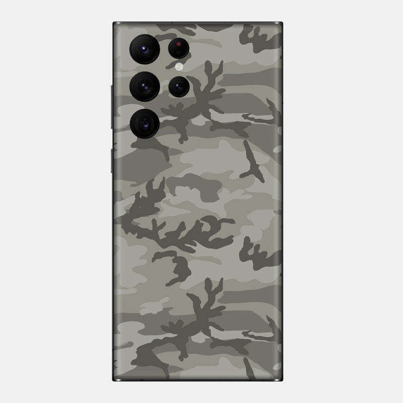 Dessert Camo Glass Back